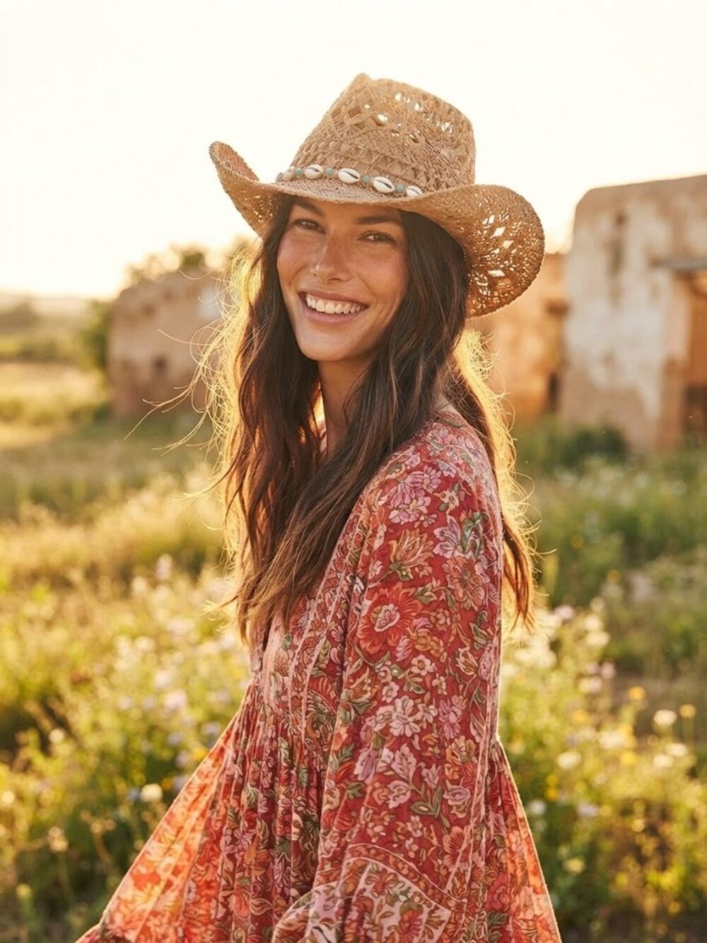 Lack Of Color Sunnydip Fray Fedora in Seagrass
Lack of Color
